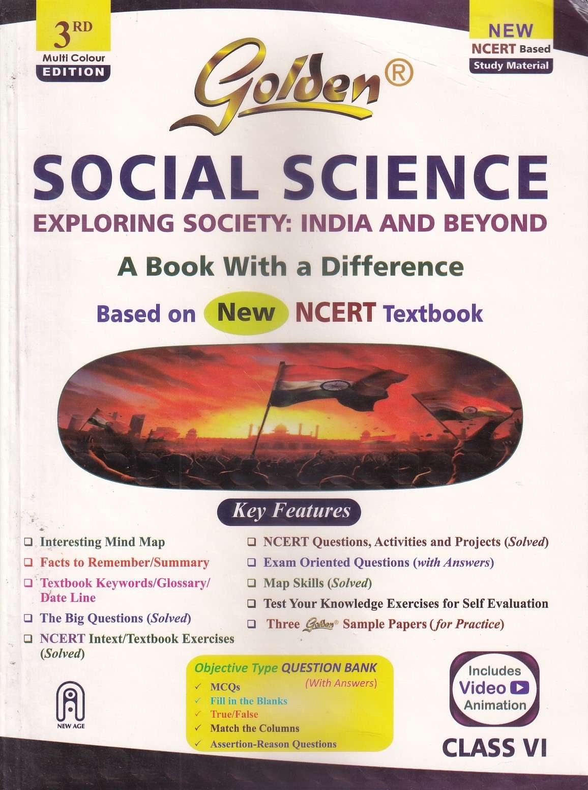 Golden Social Science Study Material - Class VI