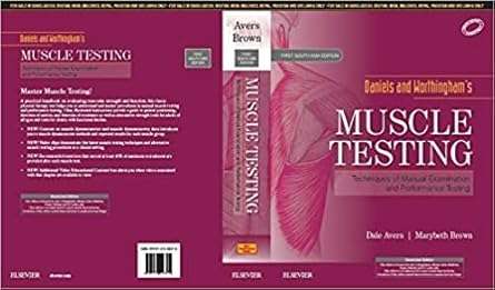 Daniels and Worthingham's Muscle Testing: First South Asia Edition By Dale Avers