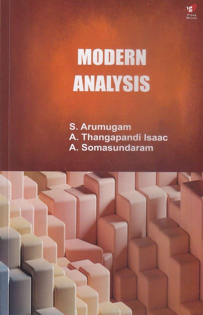 Modern Analysis: Arumugam, Isaac, Somasundaram
