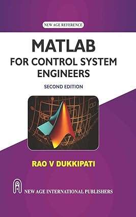 MATLAB for Control System Engineers : Dukkipati, Rao
