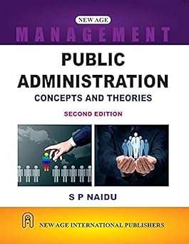 Public Administration: Concepts and Theories : Naidu, S.P