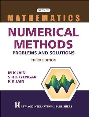 Numerical Methods: Problems And Solutions : Jain, M.K