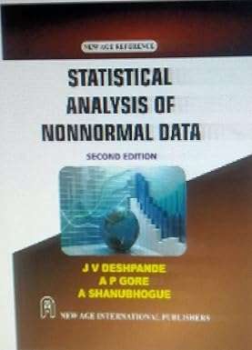Statistical Analysis of Non-Normal Data : Deshpande, J.V