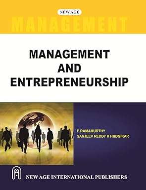 Management and Entrepreneurship: Ramamurthy, P.