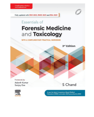 Essentials of Forensic Medicine and Toxicology ,2 Volume Set : S Chand