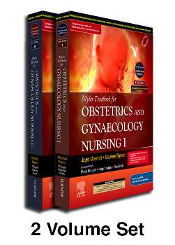 Myles Textbook for Obstetrics and Gynaecology Nursing I and II - Set : Chhugani