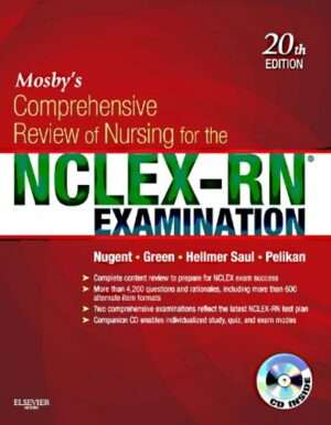 Mosby's Comprehensive Review Of Nursing for the NCLEX-RN Examination Book : Nugent